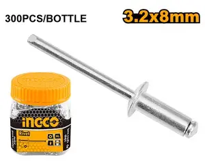 INGCO RIVET 3.2X8MM BOITE DE 300 PIECES AU MAROC [HWRT3200811]