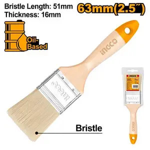 INGCO PINCEAU EN BOIS LARGEUR 51MM POUR PEINTURE A HUILE AU MAROC [CHPTB0125]