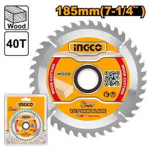 INGCO DISQUE ALU 185MM 40 DENTS AU MAROC [TSB118515]