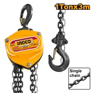 INGCO BLOC DE CHAINE 1 TONNE AU MAROC [HCBK0201]