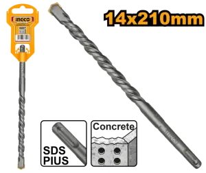 INGCO FORET 14X210MM,SDS PLUS DBH1211402 AU MAROC