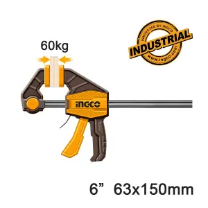 INGCO SERRE-JOINTS RAPIDE UNE MAIN 63X150MM AU MAROC [HQBC01601] 6 in HQBC01601