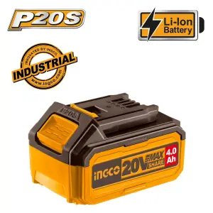 Ingco Batterie 20v 4,0a au Maroc [fbli2002] Black