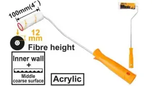 INGCO MANCHE POUR MINI ROULEAUX 100MM AU MAROC [HRHT061001]