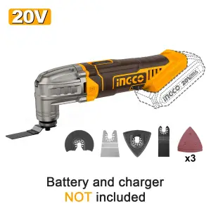 INGCO OUTIL MULTIFONCTIONS 20V (SANS BATTERIE/SANS CHARG AU MAROC [CMLI2022]