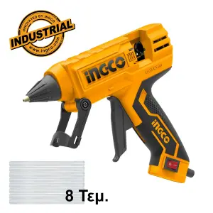 INGCO PISTOLET A COLLE 30W(220W) + 8 BATONNETS DE COLLE AU MAROC [GG308]