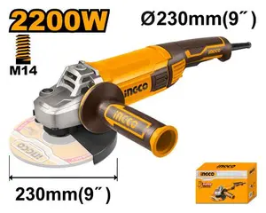 INGCO MEULEUSE 230 MM 2200W AU MAROC [AG220018]