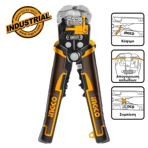 INGCO PINCE A DENUDER AUTOMATIQUE (0.2-6MM²) AU MAROC [HWSP102418]