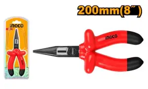 Ingco Pince A Long Nez Isolee 1000v 200mm(8'') au Maroc [hilnp01200]