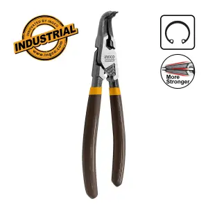 INGCO PINCE CIRCLIPS INTERIEUR A TETE COURBEE 180MM AU MAROC [HCCP261804]