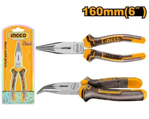 INGCO PINCE A BEC COUDE 160MM SS AU MAROC [HBNP08168]