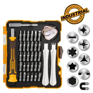 Ingco Jeu de Tournevis de Precision 37 Pcs au Maroc [hksdb0378]