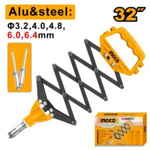INGCO PINCE A RIVET ACCORDEON 3.2MM,4MM,4.8MM AU MAROC [HFOR321]