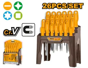 INGCO SET DE 26 TOURNEVIS AU MAROC [HKSD2658]