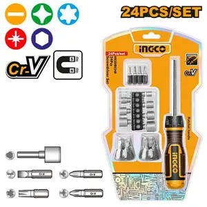 INGCO COFFRET TOURNEVIS 24 EMBOUTS AU MAROC [HKSDB0248]