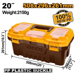 INGCO BOITE A OUTILS EN PLASTIQUE PVC 20" AU MAROC [PBX2001]