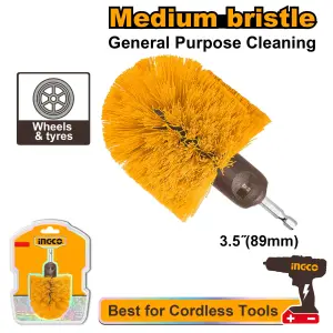 INGCO BROSSE DE NETTOYAGE 360° POUR VISSEUSE A POILS SOU AU MAROC [WCBM1360]