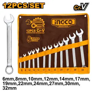 INGCO SET DE 12 CLES MIXTES 6 32 MM AU MAROC [HKSPA1143]