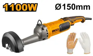 Meuleuse droite 1100W avec 1 paire de gants (5000rpm/220-240V~50/60Hz) SG11008 ING-PT AU MAROC