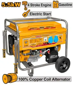 INGCO GENERATEUR À ESSENCE 5KVA 25L AU MAROC [GE55003]