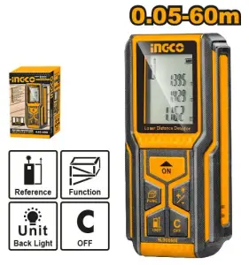 INGCO TÉLÉMÈTRE LASER 60M AU MAROC [HLDD0608]