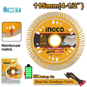 INGCO DISQUE DIAMANTE ULTRAFIN 115MM AU MAROC [DMD061151]