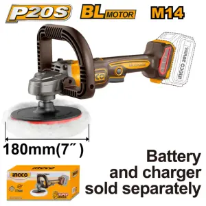 INGCO POLISSEUSE SANS FIL 180MM SANS BATTERIE AU MAROC [APLI2018]
