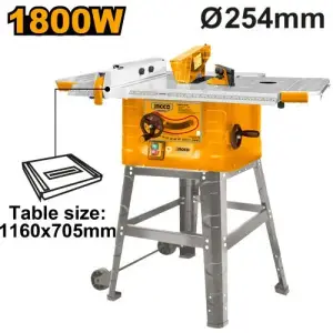 INGCO SCIE A TABLE 254MM 1800W INGCO AU MAROC [TS180028]