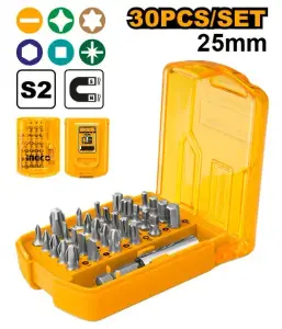 INGCO JEU D'EMBOUTS DE TOURNEVIS 30PCS AU MAROC [AKSD08301]