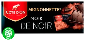 MIGNONNETTE DE CHOCOLAT NOIR DE NOIR
