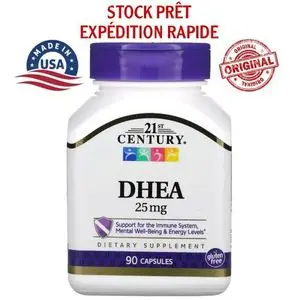 21st Century DHEA 25 mg 90 Capsules