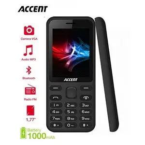 Accent Telephone Star F5-1.77"-Camera /Bluetooth /Micro Sd/ FM /Games 1000Mah-Black