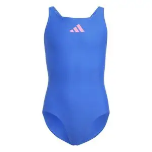 ADIDAS Maillot De Bain Uni \u00c0 Petit Logo - Bleu - IQ3973