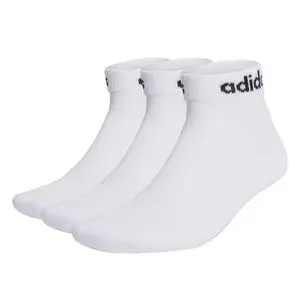 ADIDAS Socquettes Matelassées Linear (3 Paires) - HT3457 - Blanc.