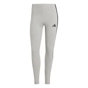 ADIDAS Legging Coton 3 Bandes Essentials - Gris - JE0068