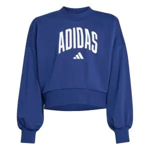 ADIDAS Sweat-Shirt Col Ras Du Cou Seasonals Essentials Collegiate Typography - Female - Jm1535