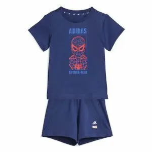 ADIDAS Ensemble T-Shirt Adidas Marvel Spider-Man - JZ7676 - Bleu