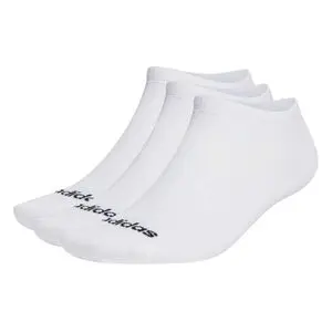 ADIDAS Socquettes Fines Linear (3 Paires) - HT3447 - Blanc