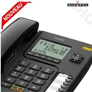 Alcatel Poste téléphone fixe avec afficheur T76 (Téléphone Filaire)