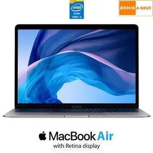 Apple MacBook Air 2018 Retina - 13.3" - Intel Core i5 - 8GB RAM + 128GB SSD - Windows - Batterie 10h - Remis à neuf