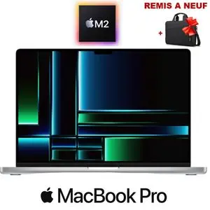 Apple Macbook PRO M2 2022-Retina 13,3" - silver -Apple M2 Chip-RAM 8Go-SSD 256Go-Batterie 100%- AUTONOMIE +10H - Azerty -remis a neuf/