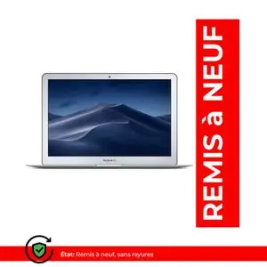 Apple MacBook Air 13" 2017 - Intel Core i5 - 8Go RAM - 128Go SSD - (Remis à Neuf)