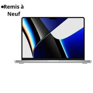 Apple MacBook Pro M1 Pro (2021) 14-inch Argent 16GB/ 512GB - QWERTY Remis à Neuf