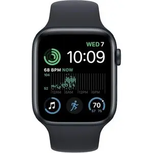 Apple Watch SE (2ᵉ génération) 44mm Minuit – Ink Solo Loop – GPS - Neuf 2 Ans garantie