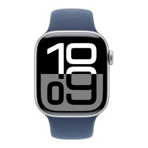Apple Watch SE (2ᵉ génération) 40mm Argent – Denim Sport Band S/M – GPS - Neuf 2 Ans garantie