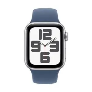 Apple Watch SE GPS 44mm Silver / Denim Sport Band M/L - Neuf 2 Ans garantie