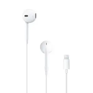 Apple EarPods, Écouteurs, Câble, Connexion Lightning, Microphone, Blanc