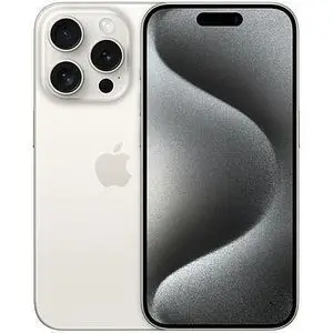 Apple iPhone 15 Pro - 128GB - Titane Blanc - Neuf