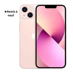 Apple iPhone 13 Normal - 128 Go - Rose / Pink - Remis à neuf