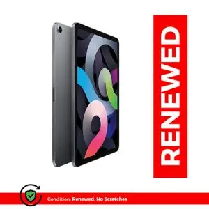 Apple Tablette-iPad AIR 4 -9.7"-ROM 64Go-RAM 4Go-iPAD OS17-GRIS-Caméra frontale 8-Caméra arrière 12- Wi-Fi ( Reconditionné )